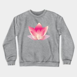 Lotus Flower Crewneck Sweatshirt